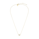Rosefield Jewellery - Pearl Halo Necklace Gold Plated
