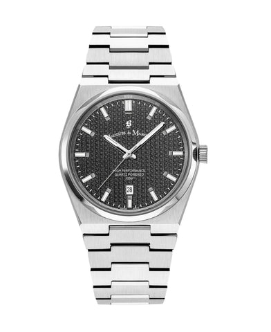 Jacques Du Manoir - Horizon Gents Silver & Black