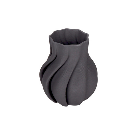 Janey Grey 3D Ceramic Vase Small