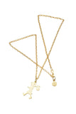 Karen Walker - Large Runaway Girl Necklace Gold-Plated