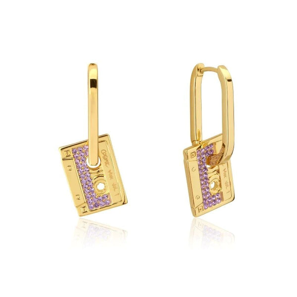 Couture Kingdom - Guardians Of The Galaxy Drop Earrings Yellow Gold