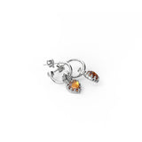 Stolen Girlfriends Club - Love Anchor Earrings Citrine