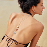 Ania Haie - Luna Bezel Set Solitaire Necklace Sterling Silver