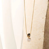 Najo - Idyll Pearl Necklace Yellow Gold