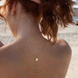 Najo - Sunshower Small Pendant Yellow Gold