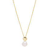 Najo - Renaissance Pear Necklace Gold Plated