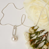 Najo - The Enchantress Sterling silver pearl necklace