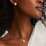 Najo - Capri Pearl Necklace Silver