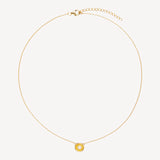 Najo - Capri Pearl Necklace Gold Plated