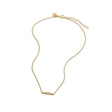 Najo - Skye CZ Necklace Gold Plate