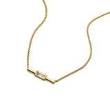 Najo - Skye CZ Necklace Gold Plate