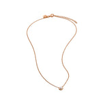 Najo - Moonbeam Necklace Rose Gold Plate