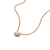 Najo - Moonbeam Necklace Rose Gold Plate