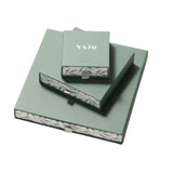 Najo - Ribbed Gold Huggie Earrings