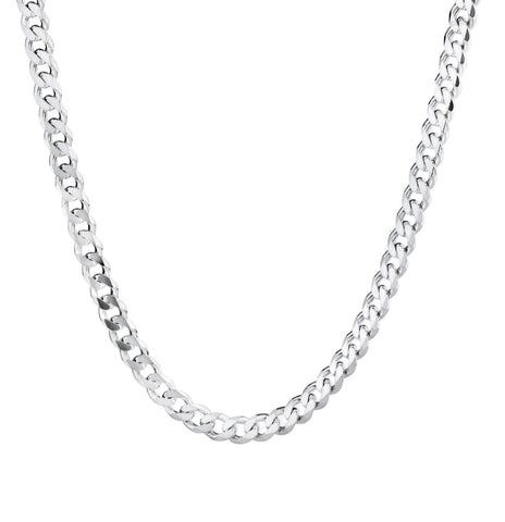 Brent Weatherall - Sterling Silver Curb Chain Light Weight 60cm