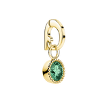 Rosefield Jewellery - May Birthstone Charm Gold