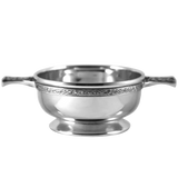 English Pewter Company - 3.5 Inch Celtic Knot Handle Quaich Bowl