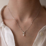 Boh Runga - Feather Kisses Pearl Pendant