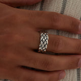 Najo - Ophidian Men’s Silver Ring