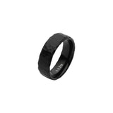 Najo - Minight Mens PVD Coated Ring Steel