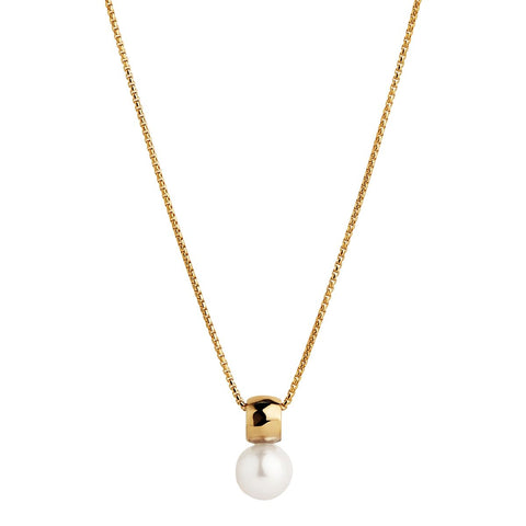 Najo - Idyll Pearl Necklace Yellow Gold