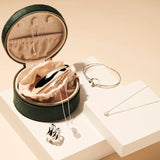 Najo - Heavenly Velvet Jewellery Box Green