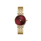 Rosefield - Small Edition Sunray Gold Burgundy