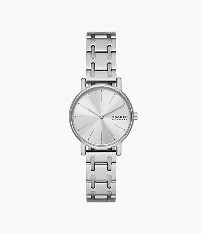 Fossil - Signature Lille Two-Hand Silver Stainless Steel Bracelet Watch