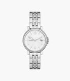 Skagen - Signature Lille Sport Three-Hand Date Silver Stainless Steel Bracelet Watch