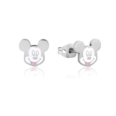 Disney Couture Kingdom -  Mickey Mouse Enamel Stud Earrings