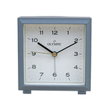 Olympic - Square Metal Alarm Clock Grey