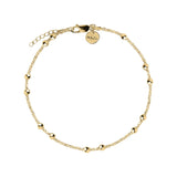Najo - Mattina Anklet Yellow Gold Plated