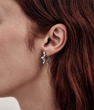 Stolen Girlfriends Club - Precious Punk Spiked Hoop Earring Silver
