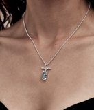 Stolen Girlfriends Club - Precious Punk Fob Necklace Silver