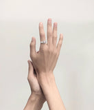 Stolen Girlfriends Club - Baby Claw Ring Pink Opal