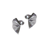 Fabuleux Vous - Bijoux High Gloss Fan Stud Earrings