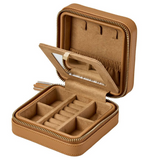 WOLF - Lauren Zip Travel Case Tan