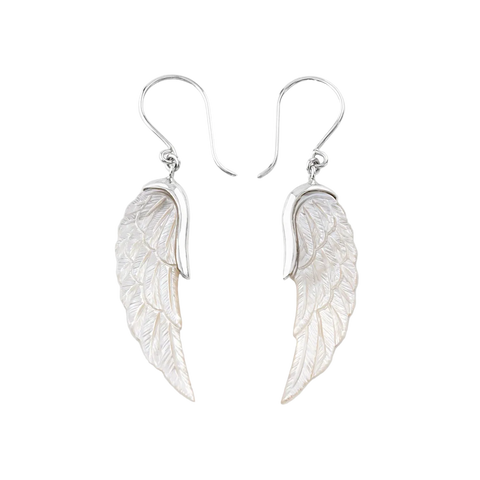 Nick Von K - Angel Wing Earrings Mother of Pearl