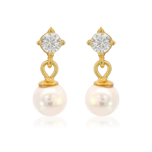 Georgini - Touch Of Sparkle Dangle Earrings Gold