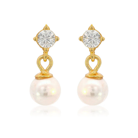 Georgini - Touch Of Sparkle Dangle Earrings Gold