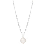 Najo - Moonpool Pearl Necklace Silver