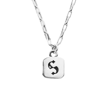 Stolen Girlfriends Club - S Logo Tag Necklace