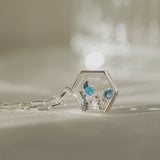 Stow - Ocean Wave Silver & Enamel