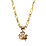 Dyrberg Kern - Tanzy Gold Pendant Necklace Golden