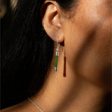 Nick Von K - Pounamu Fob Earrings