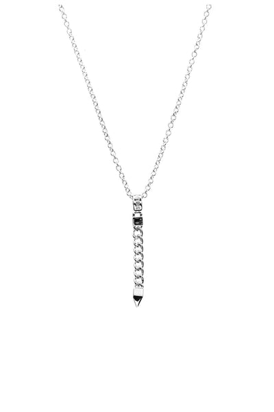 Stolen Girlfriends Club - Hanging Curb Spike Necklace