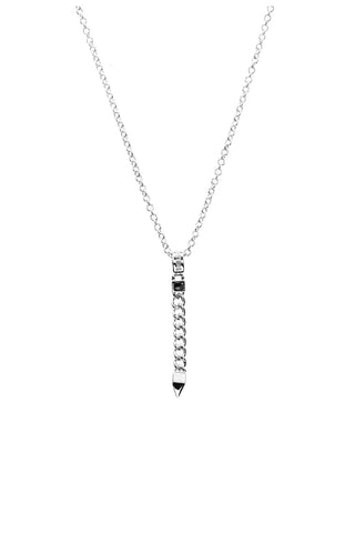 Stolen Girlfriends Club - Hanging Curb Spike Necklace