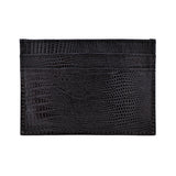 Cudworth - Black Lizard Leather Card holder