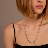 Brent Weatherall - 9ct Yellow Gold paper Link Necklace 45cm