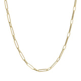 Brent Weatherall - 9ct Yellow Gold paper Link Necklace 45cm